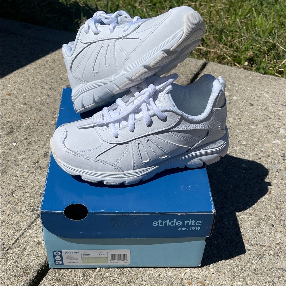 Stride Rite Classic White Athletic Shoes